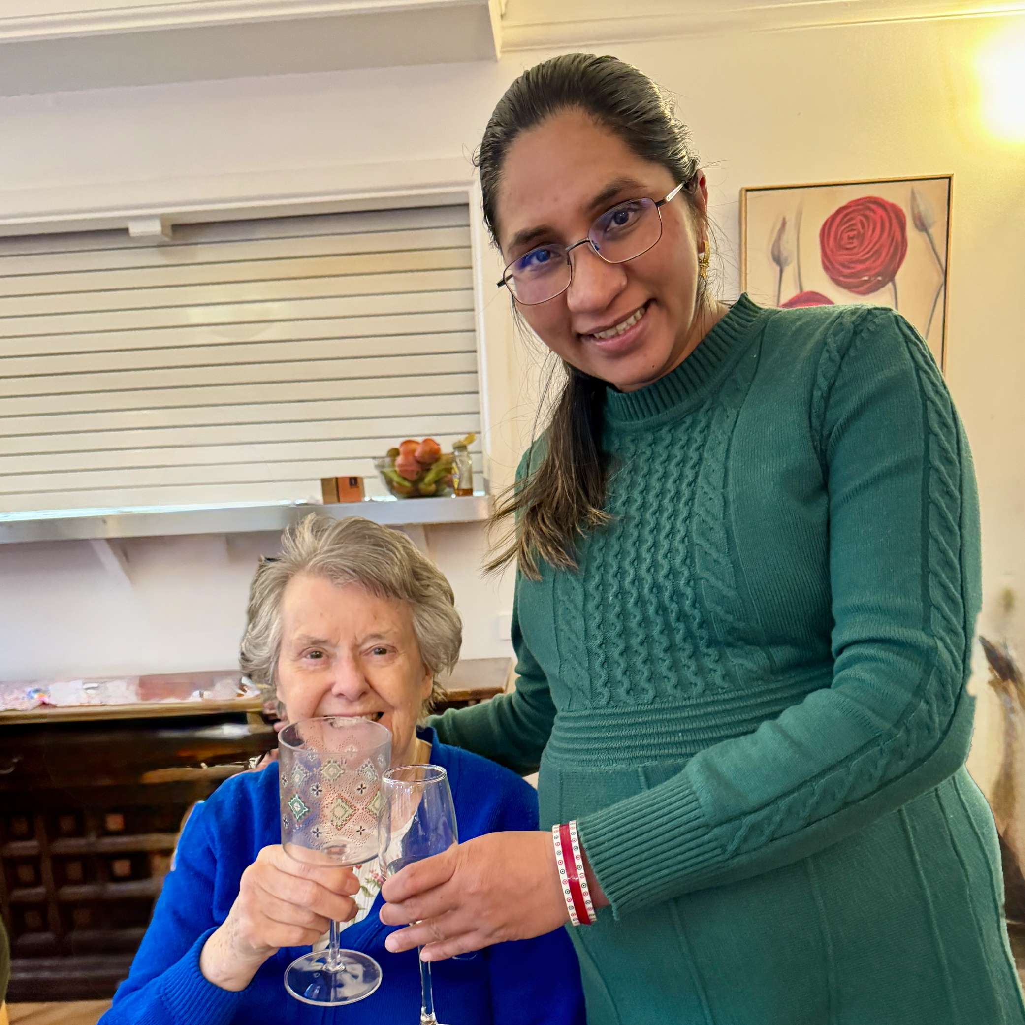 Celebrating a new arrival at Windsor Court
