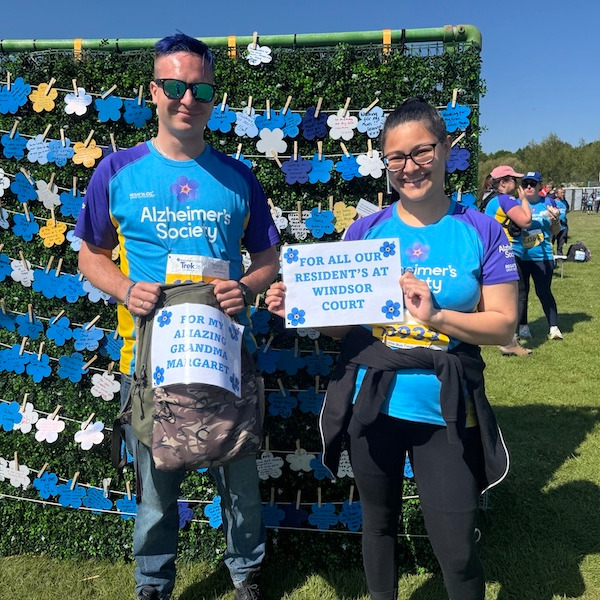 Fundraising for the Alzheimer’s Society