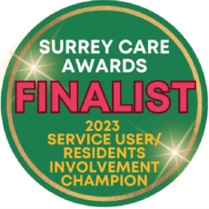 Surrey Care Awards - Resident Champion Finalist