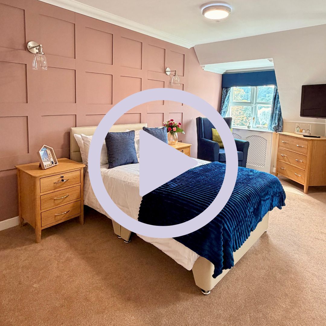 A well decorated bedroom with comfortable bed