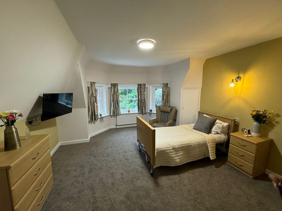 Newly decorated rooms at Windsor Court Care Home 
