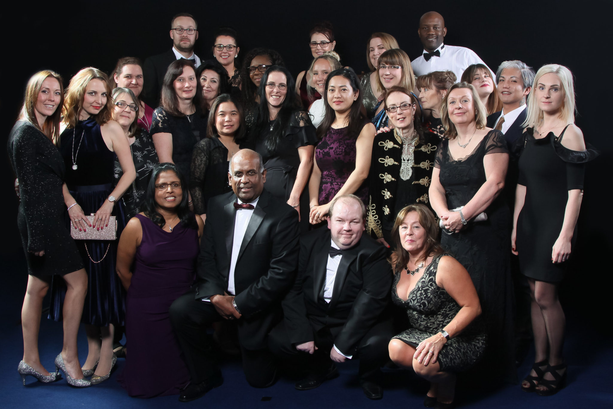 The Beritaz Care team atteng the 2017 Surrey Care Awards