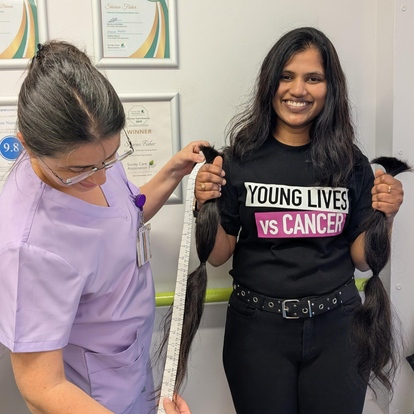 Hair donation for the Little Princess Trust