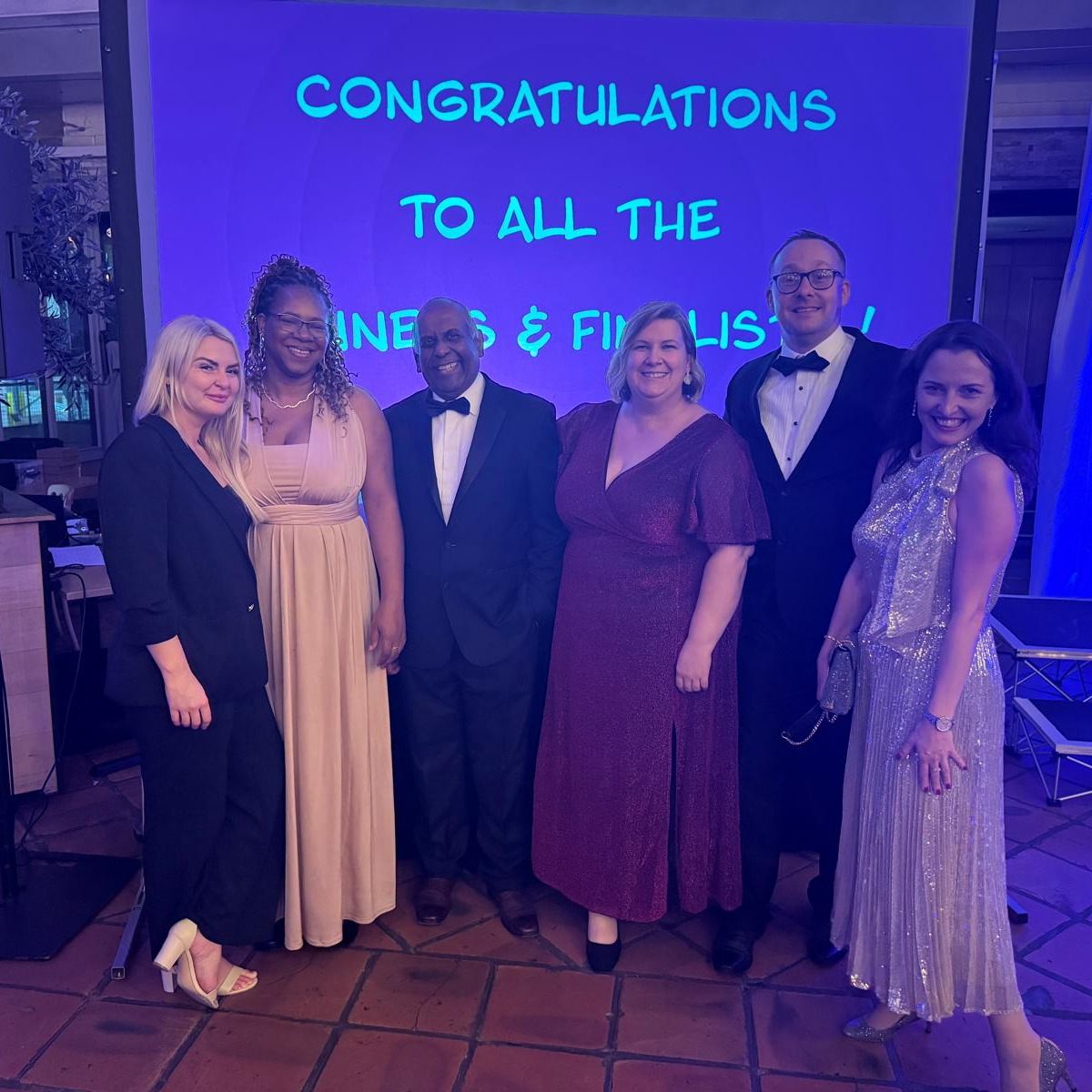 The Beritaz team at the Surrey Care Awards 2025