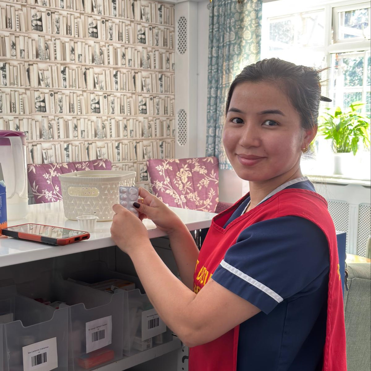 Springkell House care staff