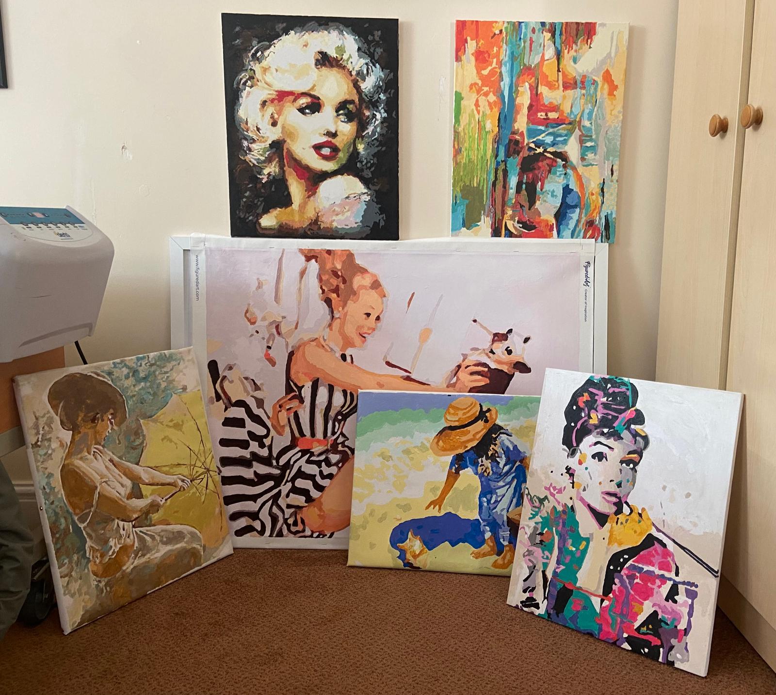 Paintings made by Rob